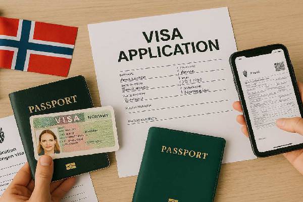 مراحل کلی تأیید مدارک (لگالایز) برای سفارت نروژ: